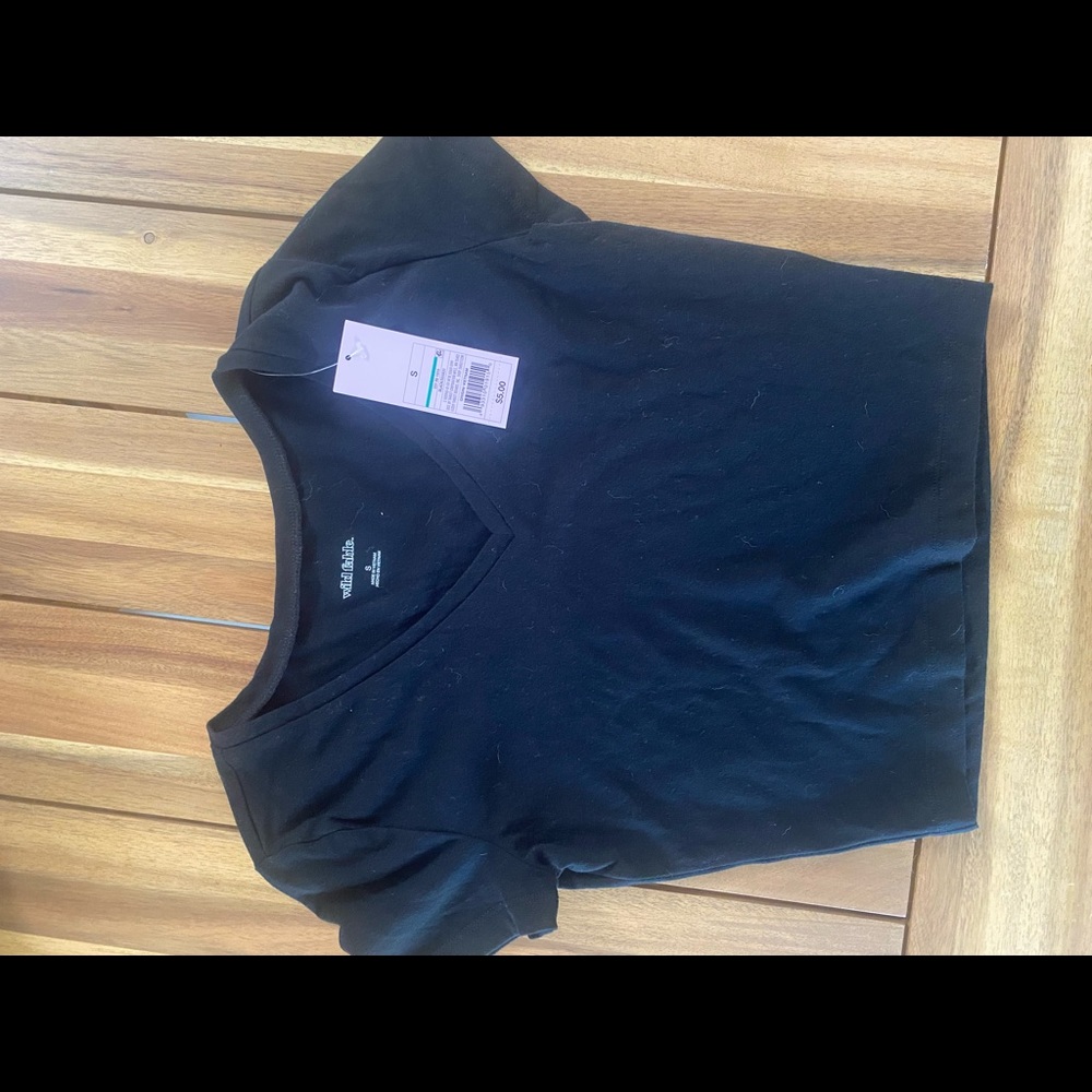 Target wild fable black crop size small